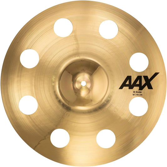 Sabian AAX O-Zone Crash Cymbal, Brilliant Finish, 18