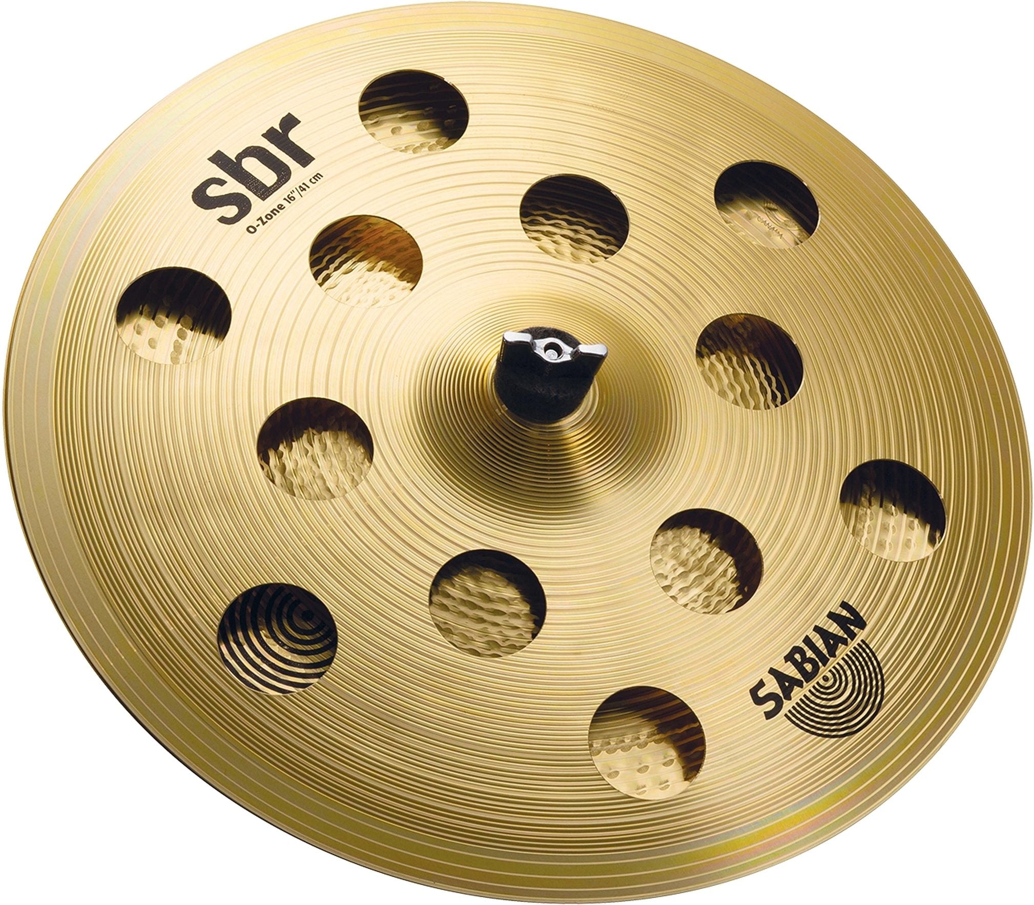 Sabian SBr Cymbal Stack Pack, 16 Inch Ozone over 16 Inch China