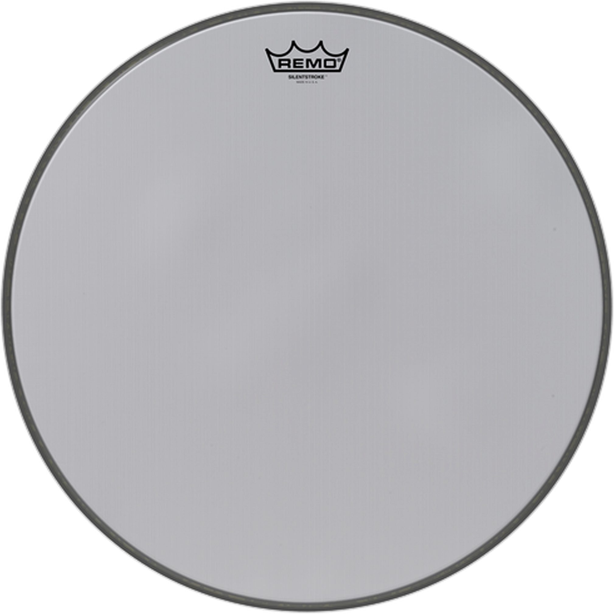 Remo Silentstroke White Mesh Bass Drumhead, 18 Inch