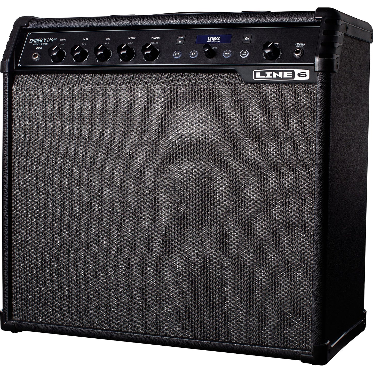 Line 6 Spider V 120 MkII Guitar Combo Amplifier (120 Watts, 1x12 Inch)