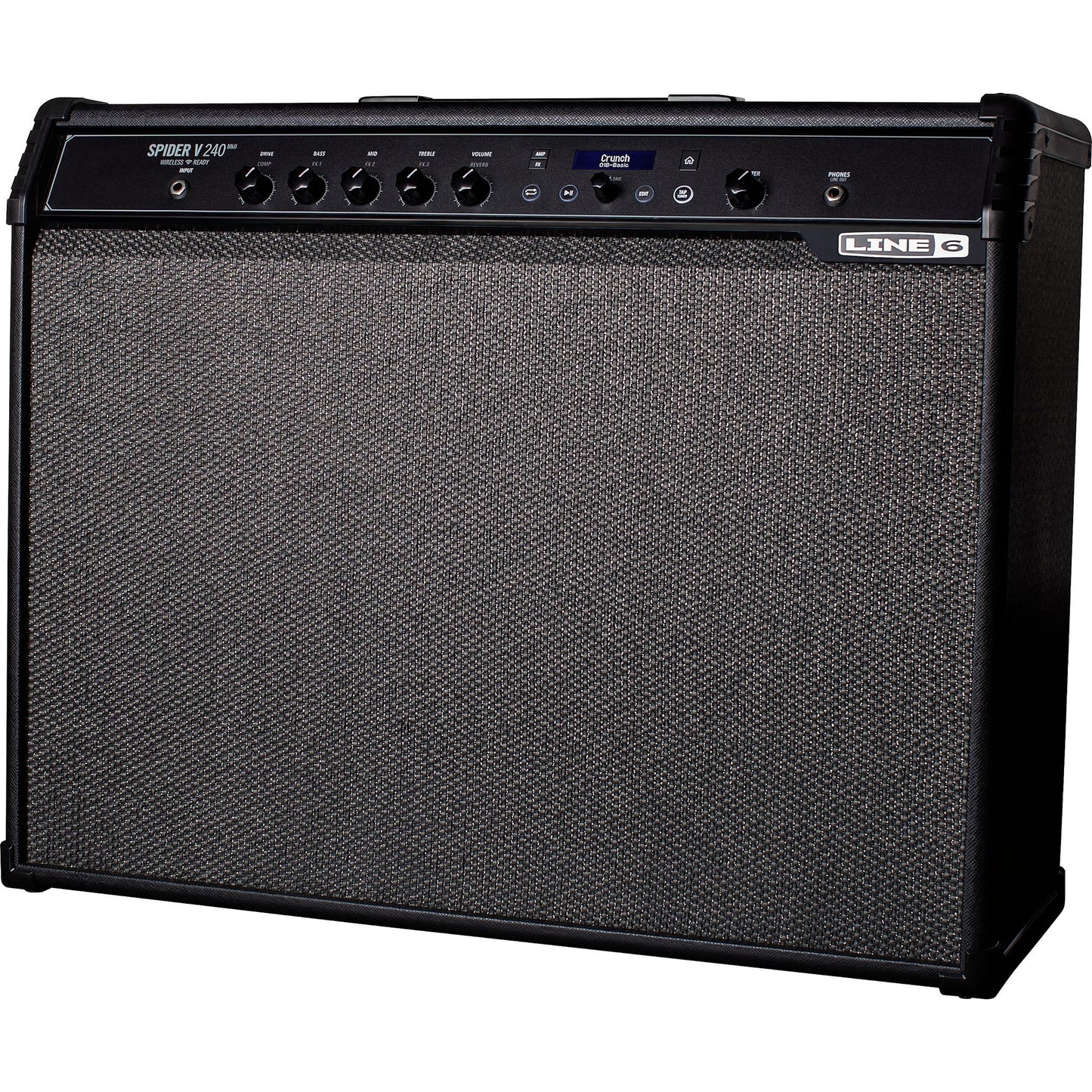 Line 6 Spider V 240 MkII Guitar Combo Amplifier (240 Watts, 2x12 Inch)