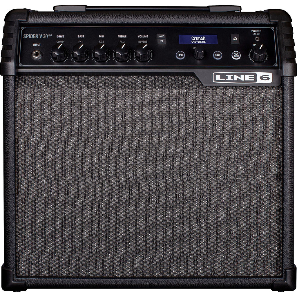Line 6 Spider V 30 MkII Guitar Combo Amplifier (30 Watts, 1x8 Inch)
