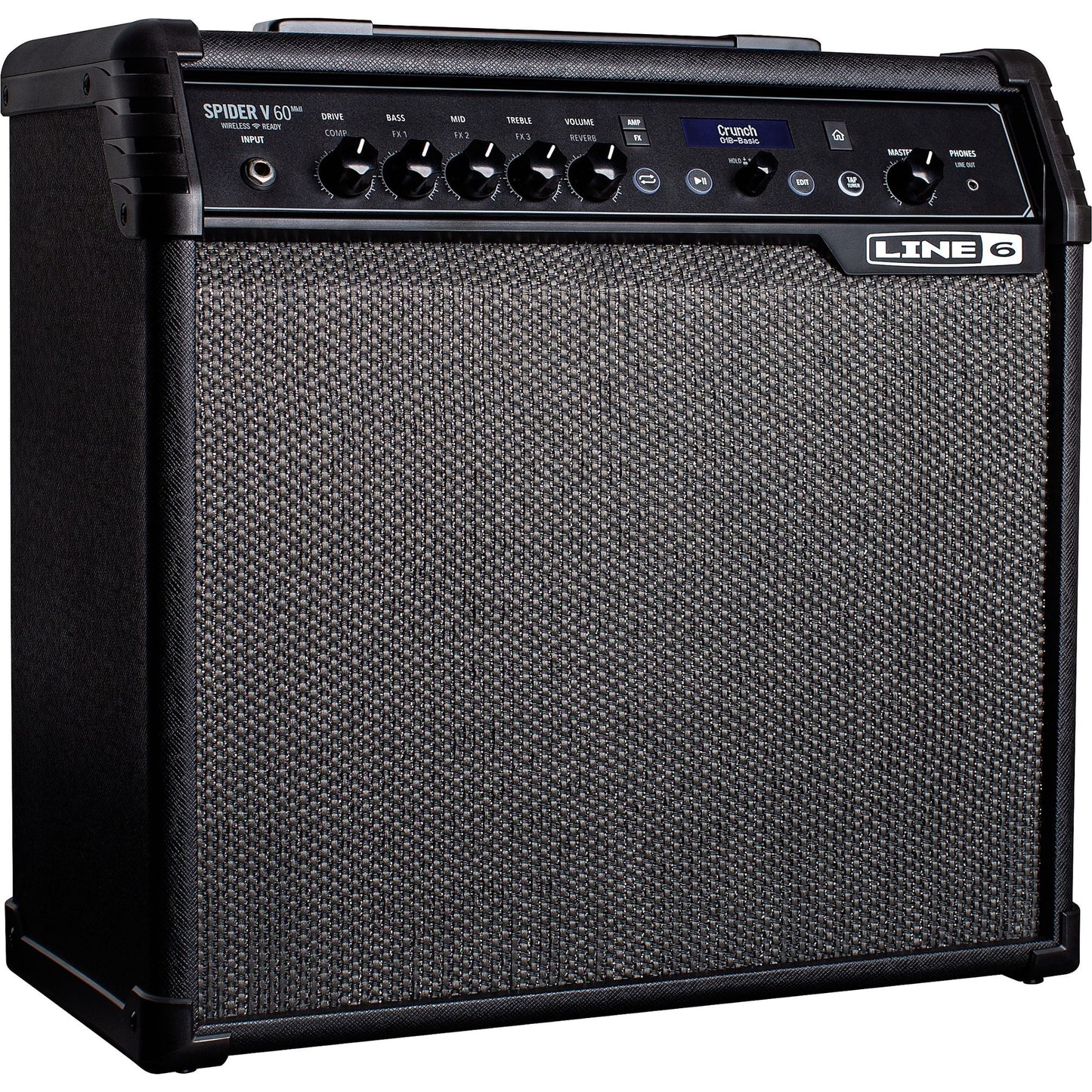 Line 6 Spider V 60 MkII Guitar Combo Amplifier (60 Watts, 1x10 Inch)