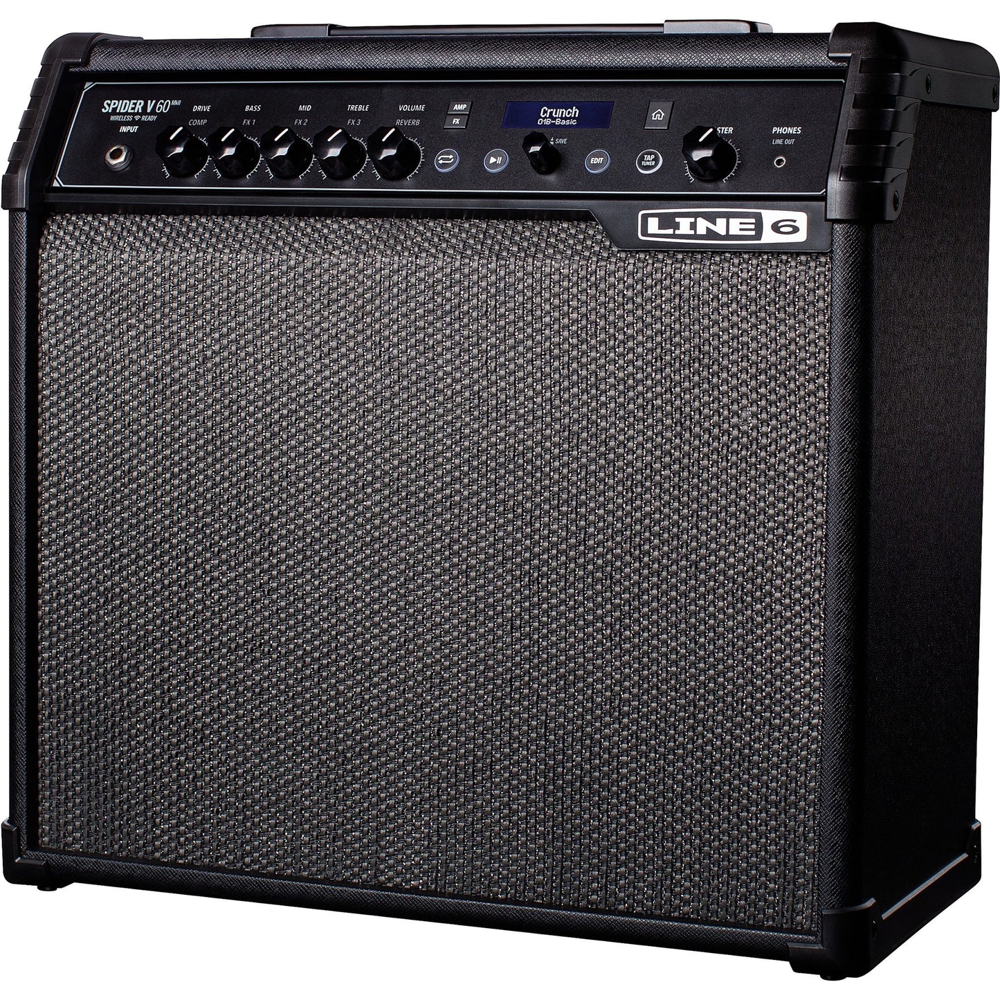 Line 6 Spider V 60 MkII Guitar Combo Amplifier (60 Watts, 1x10 Inch)