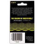 Ernie Ball P04603 Strap Blocks Black and Red 4 Pack