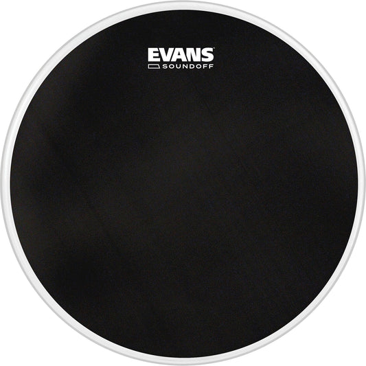 Evans SoundOff Tom Batter Mesh Drumhead, Black, 13 Inch