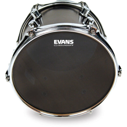 Evans SoundOff Tom Batter Mesh Drumhead, Black, 13 Inch