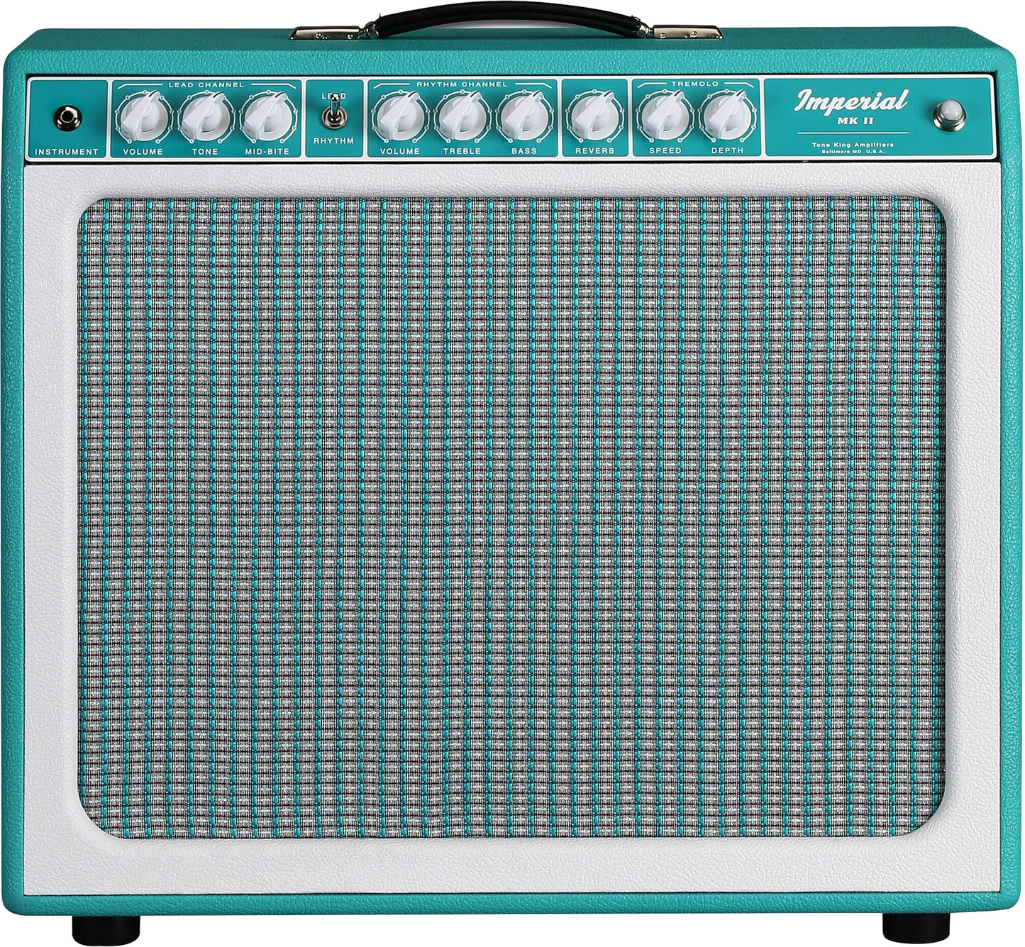 Tone King Imperial MkII (20 watts, 1x12 Inch), Turquoise