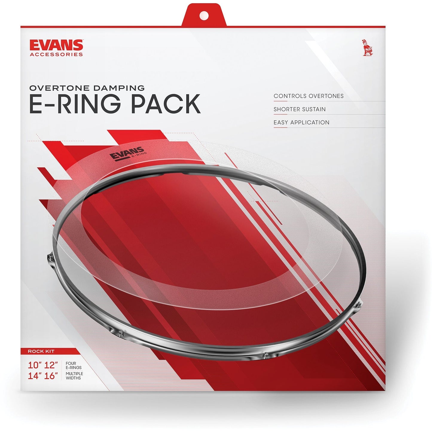 Evans E-Ring Rock Drumhead Pack