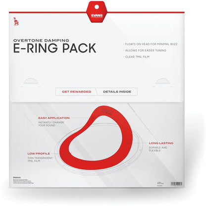 Evans E-Ring Rock Drumhead Pack