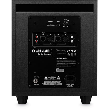 Adam Audio T10S Powered Studio Subwoofer Speaker, Single Speaker