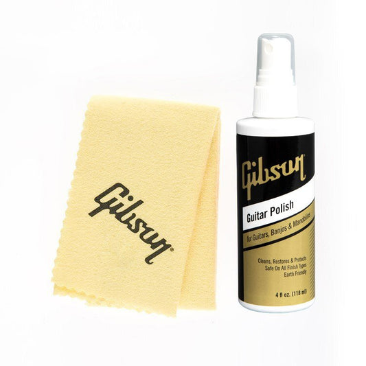 Gibson Guitar Pump Polish and Cloth Combo Pack