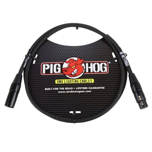 Pig Hog 3-Pin DMX Lighting Cable, 50 Foot