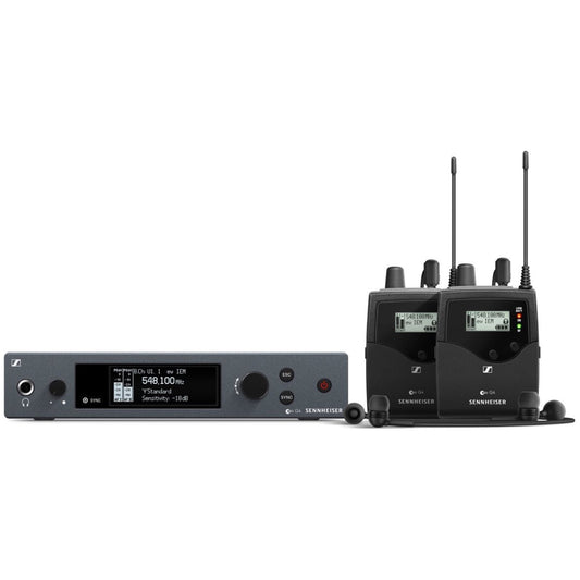Sennheiser EW IEM G4 TWIN In-Ear Monitor System, Band A1 (470-516 MHz)