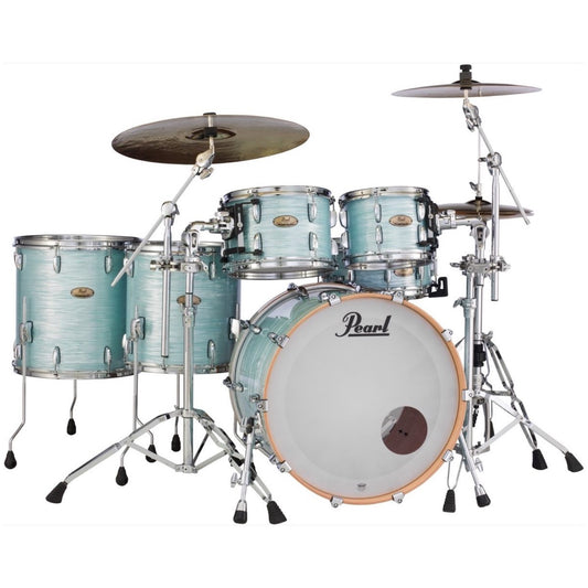 Pearl Session Studio Select Drum Shell Kit, 5-Piece, Ice Blue Oyster
