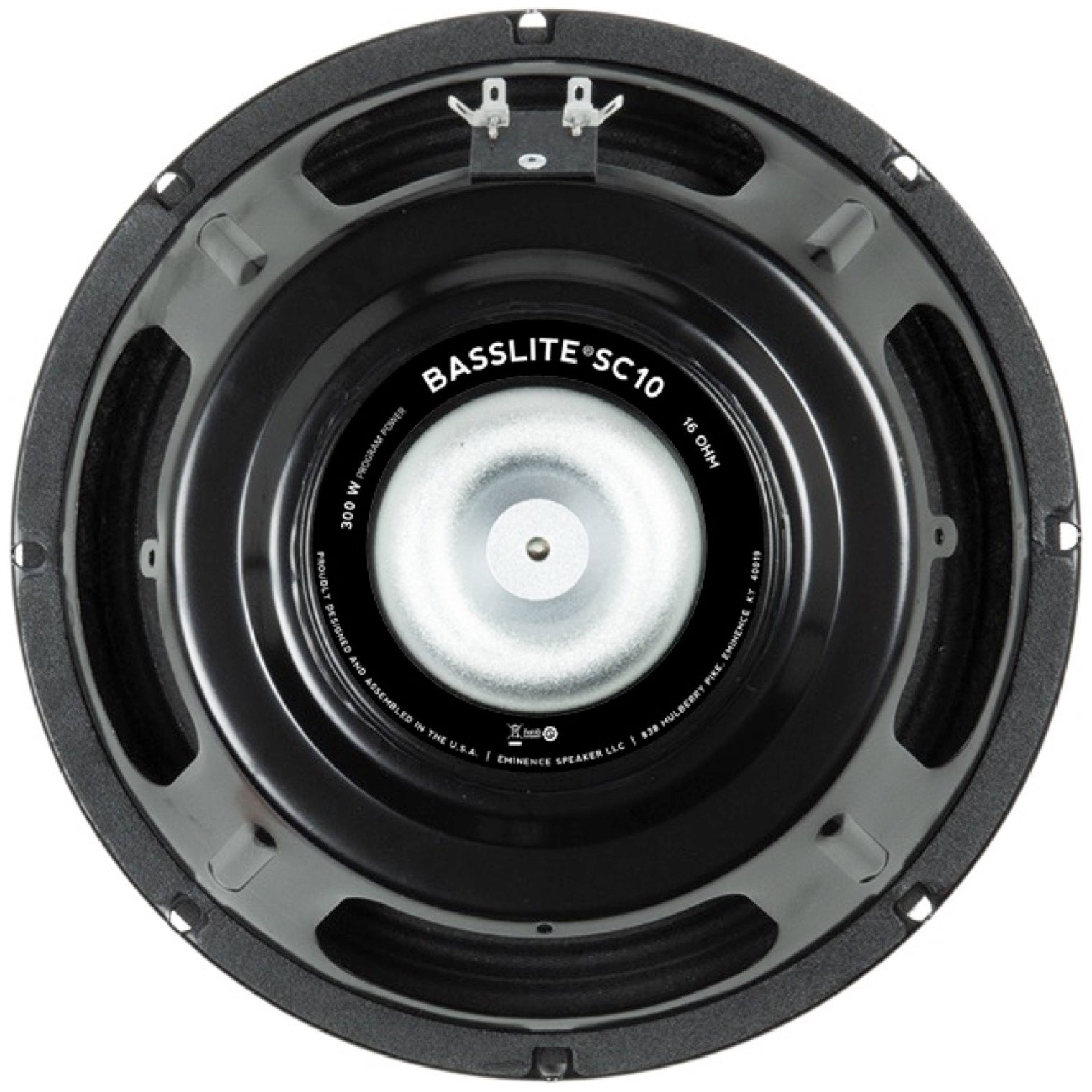 Eminence SC10 Bass Speaker (150 Watts), 16 Ohms, 10 Inch