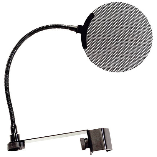 MXL PF-002 Metal Mesh Microphone Pop Filter, Black