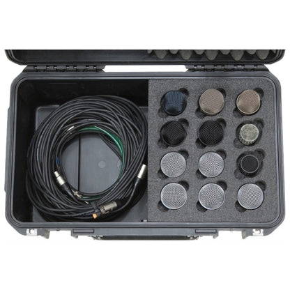 SKB 3i-2011-MC12 iSeries Waterproof 12-Microphone Hardshell Case