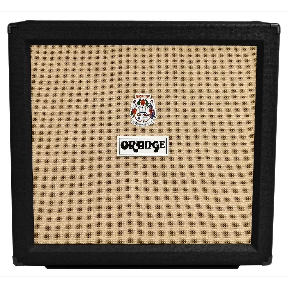 Orange PPC412-C Guitar Speaker Cabinet (240 Watts, 4x12 Inch), Black, 16 Ohms