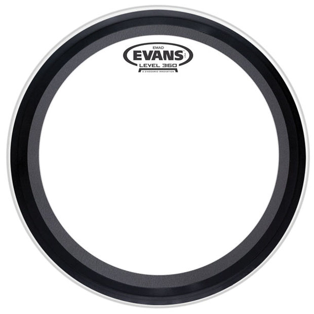 Evans EMAD Clear Bass Drumhead, 22 Inch