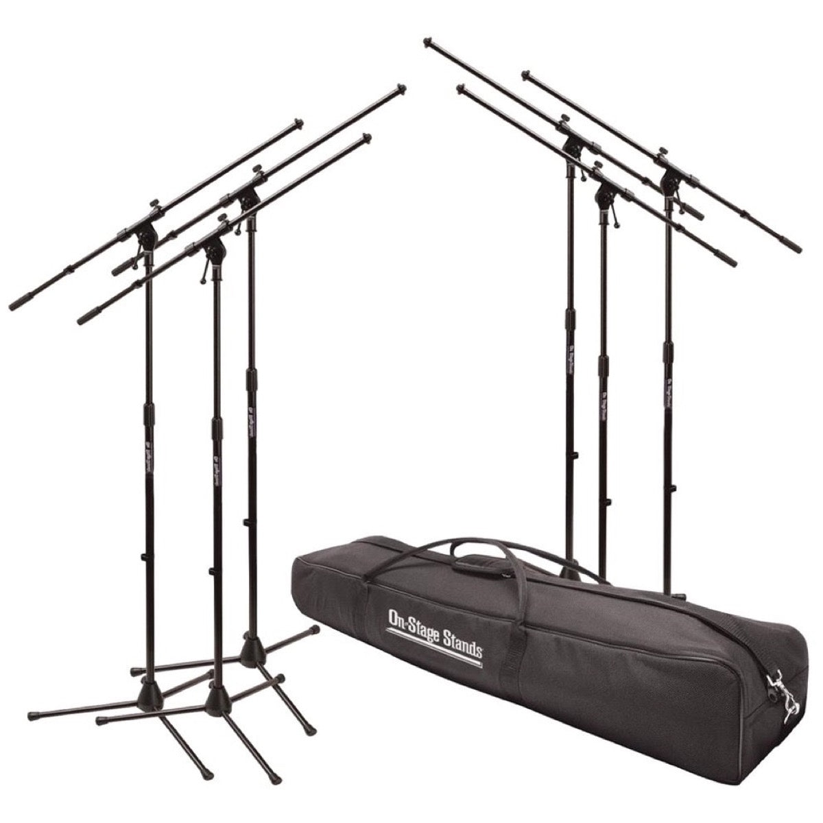 On-Stage MSP7706 EuroBoom Microphone Stands (with Gig Bag)