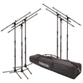 On-Stage MSP7706 EuroBoom Microphone Stands (with Gig Bag)