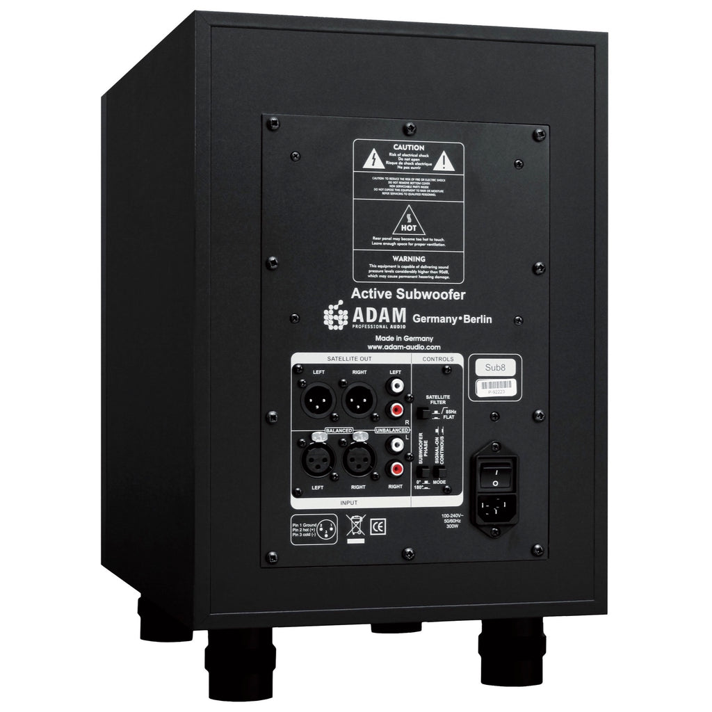Adam Sub8 Powered Studio Subwoofer