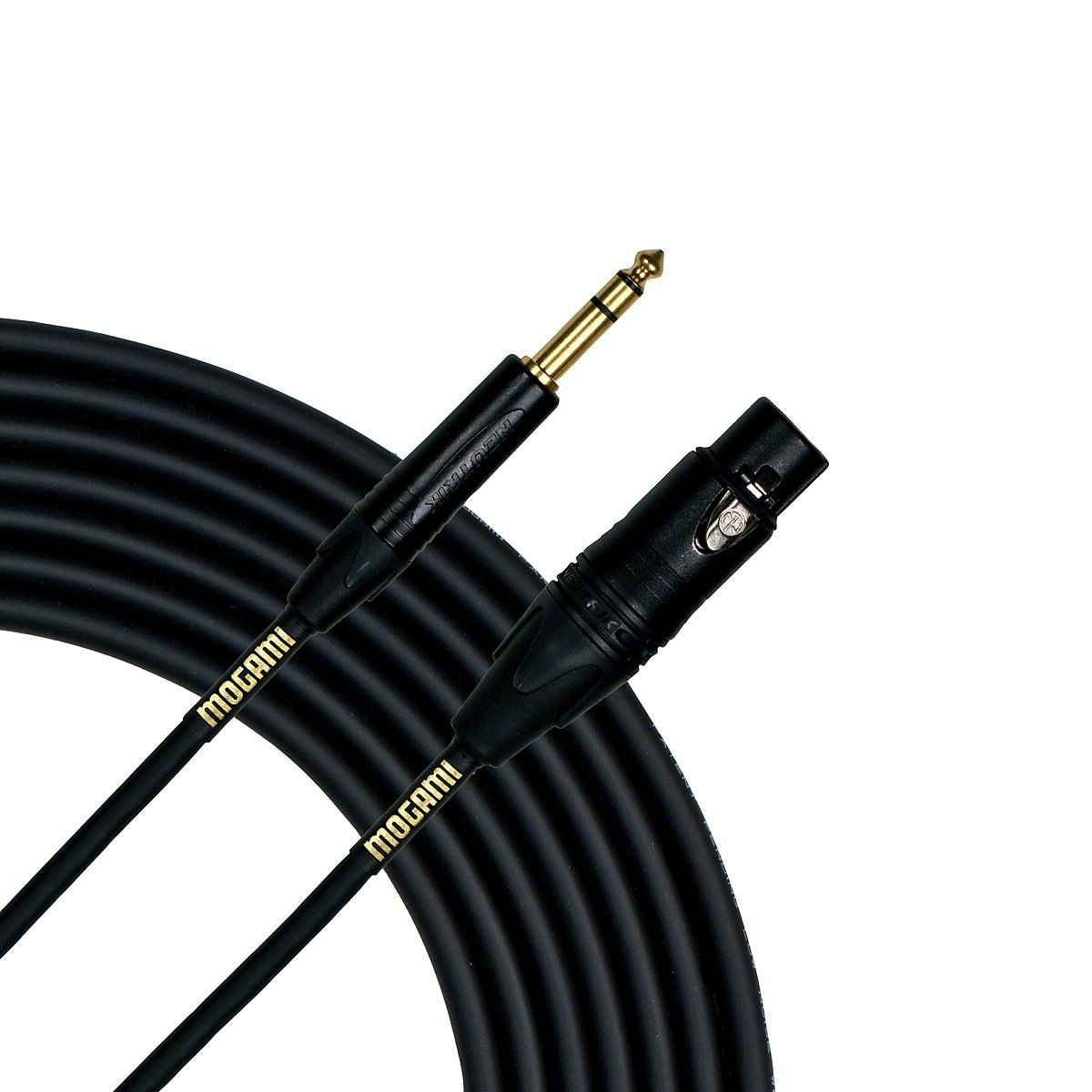 Mogami Gold 1/4 Inch TRS to XLR Female Cable, TRSXLRF-06, 6 Foot