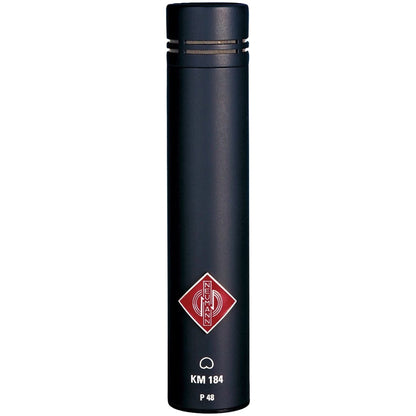 Neumann KM 184 Cardioid Small-Diaphragm Condenser Microphone, Black Matte