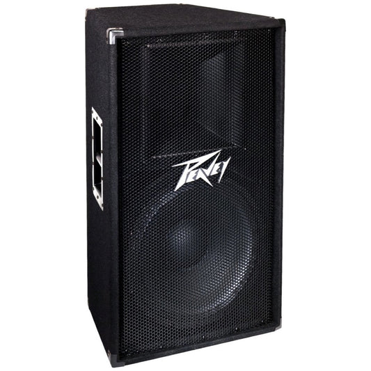 Peavey PV115 2-Way Passive, Unpowered PA Speaker (1x15 Inch), with Free Speaker Stand