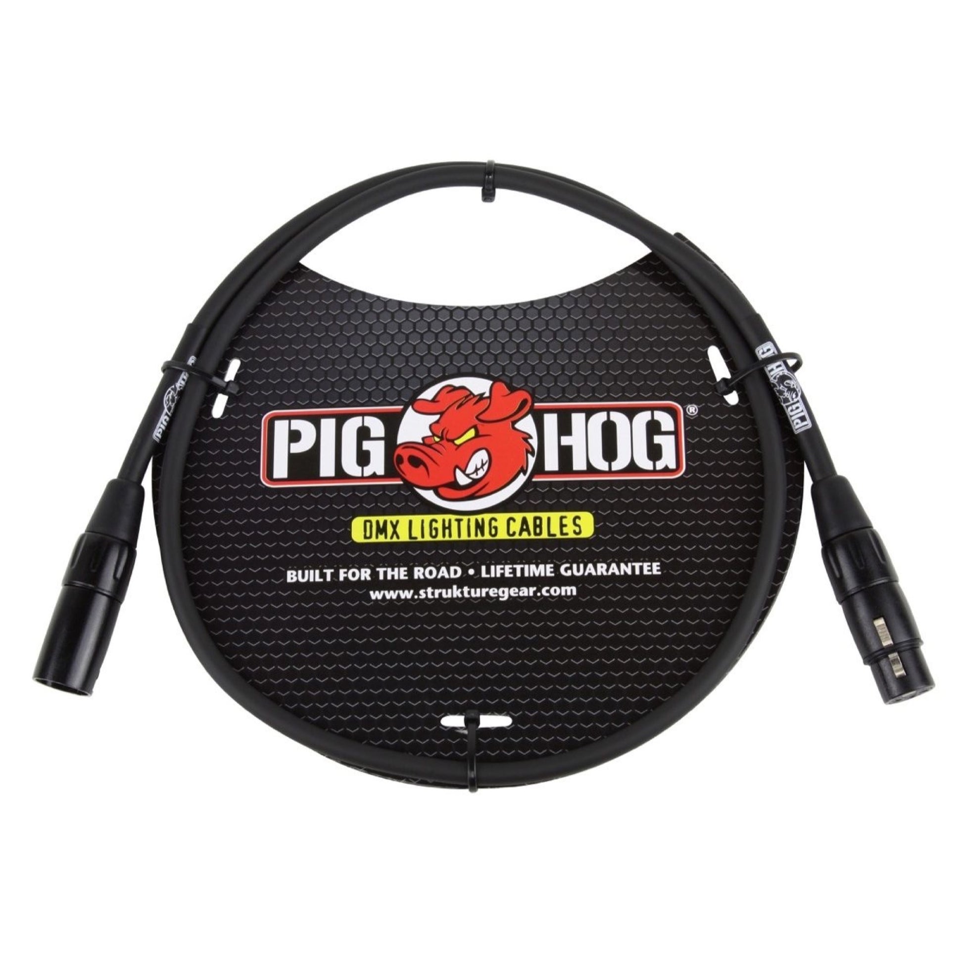 Pig Hog 3-Pin DMX Lighting Cable, 10 Foot