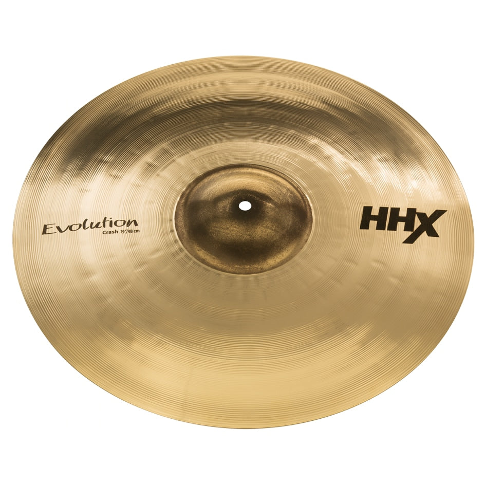 Sabian HHX Evolution Crash Cymbal, Brilliant Finish, 19 inch