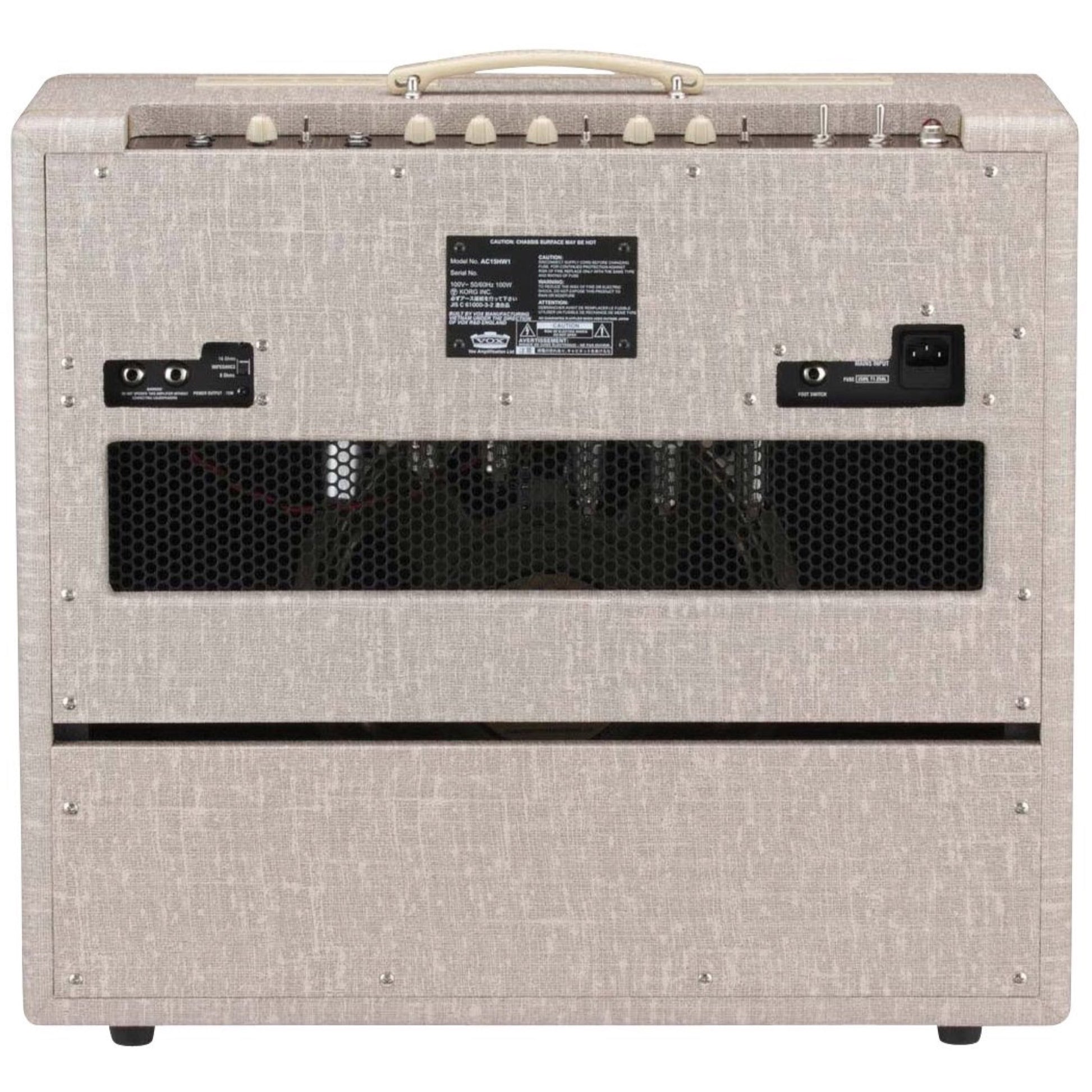 Vox AC15HW1 Hand-Wired Guitar Combo Amplifier (15 Watts, 1x12 Inch)