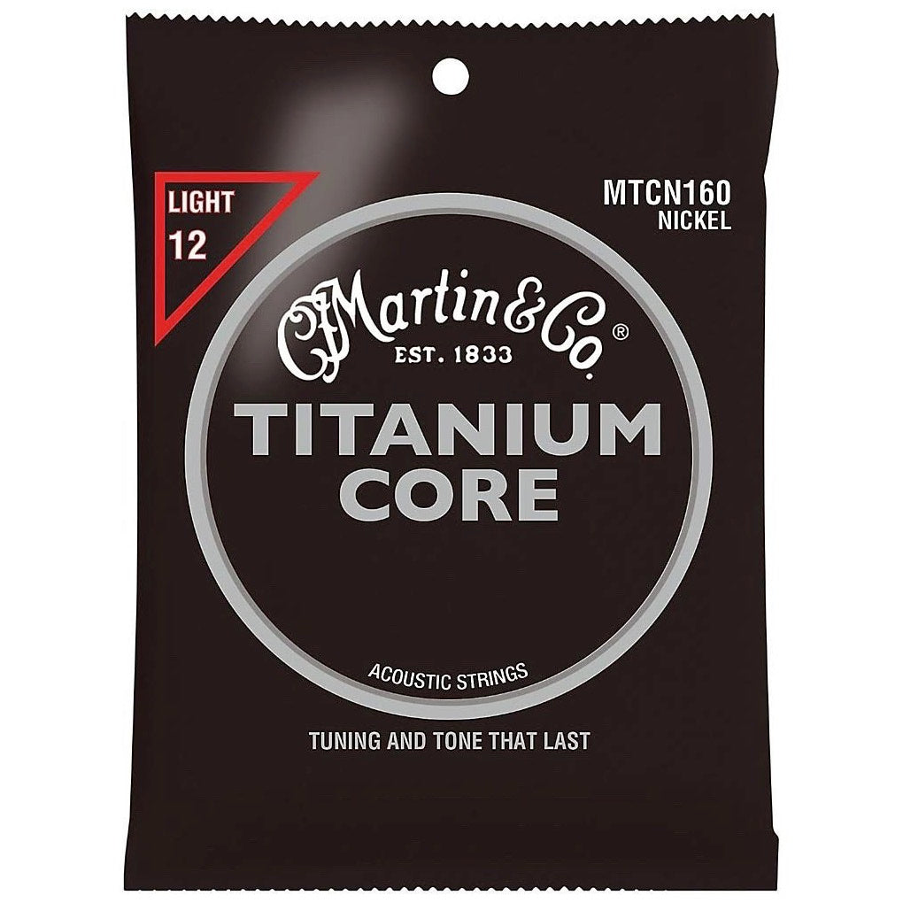 Martin MTCN160 Titanium Core Light Acoustic Strings