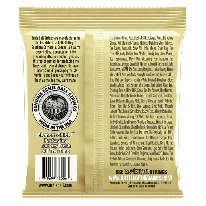 Ernie Ball Earthwood 80/20 Bronze Acoustic Guitar Strings, 2006, 10-50, Extra Light