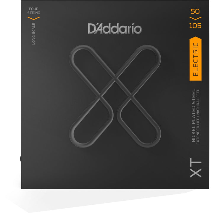 D'Addario XTB XT Electric Bass Guitar Strings, 50-105