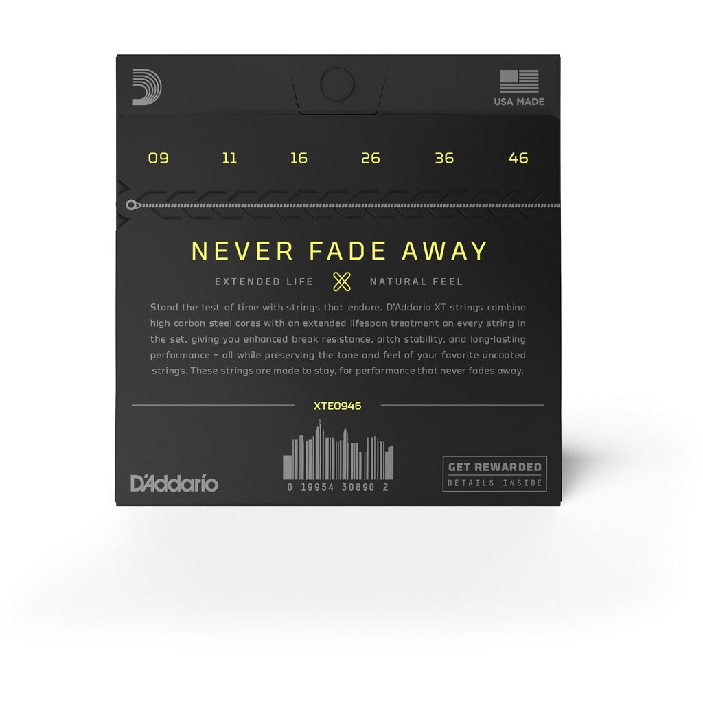 D'Addario XTE0946 Super Light Top/Regular Bottom Electric Nickel Plated Steel Electric Guitar Strings