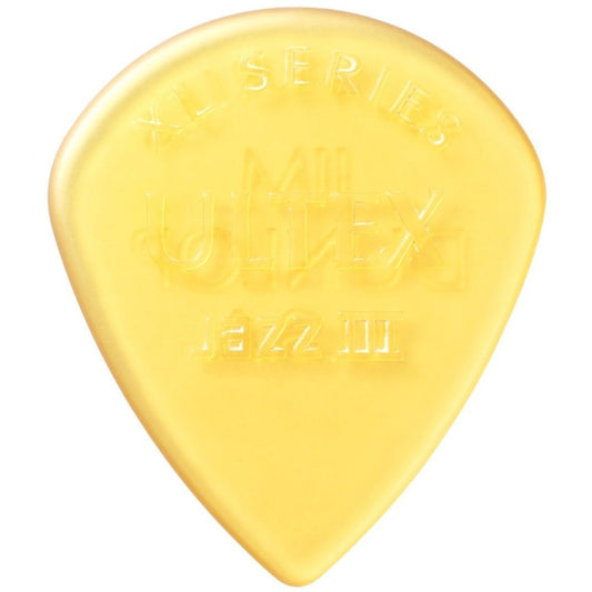 Dunlop 427 Ultex Jazz Guitar Picks, Yellow, 427XL, 6-Pack, 1.38mm