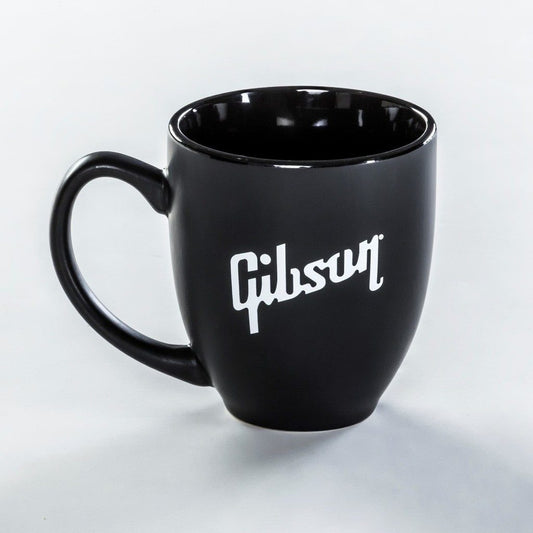 Gibson Classic Mug, Black with White Logo