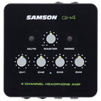 Samson QH4 Studio Headphone Amplifier, 4-Channel