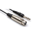 Hosa STXF XLR-F to Male TRS 1/4 Inch Interconnect Cable, STX110F, 10 Foot