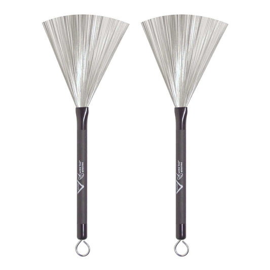Vater Wire Tap Retractable Wire Brush, Pair