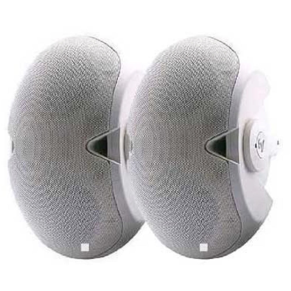 Electro-Voice EVID 4.2 Dual 4 Inch 2-Way Surface-Mount Passive, Unpowered Loudspeaker, White, Pair