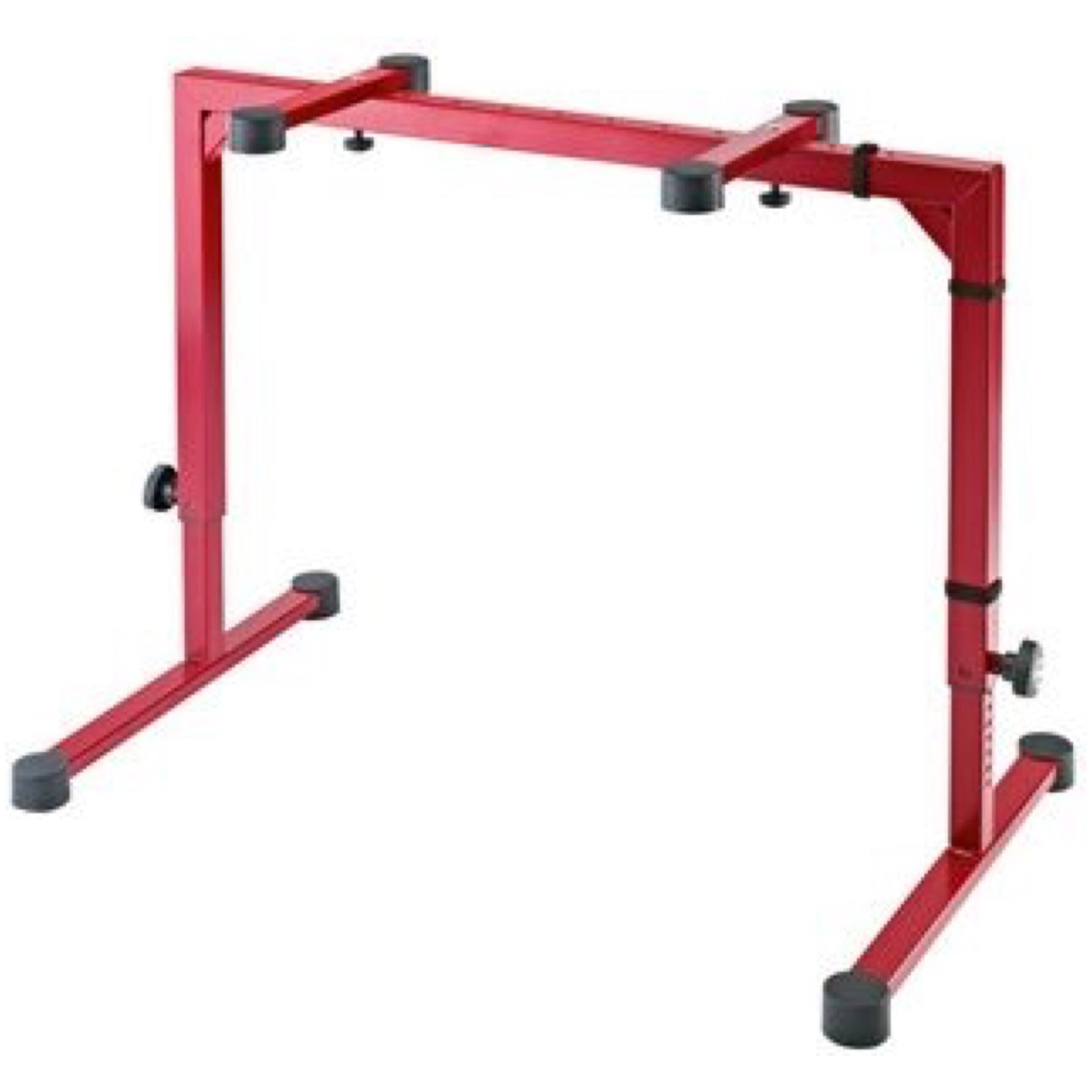 K&M Omega Table-Style Keyboard Stand, Red