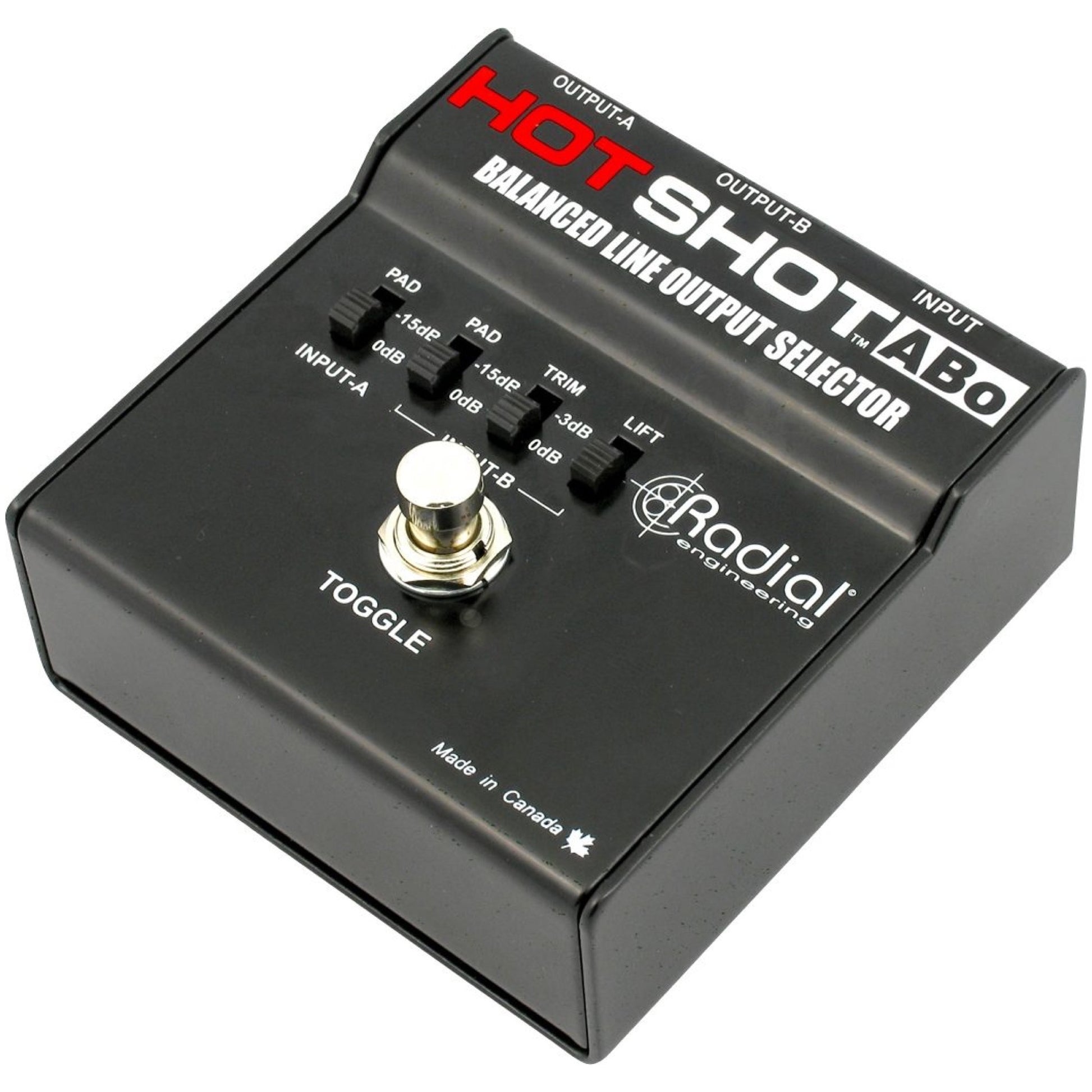 Radial Hot Shot ABo Microphone and Line Switcher Pedal