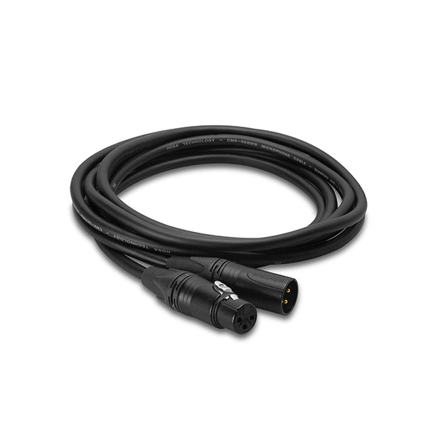 Hosa Edge Microphone Cable, XLR-3F to XLR-3M, CMK-010AU, 10 Foot