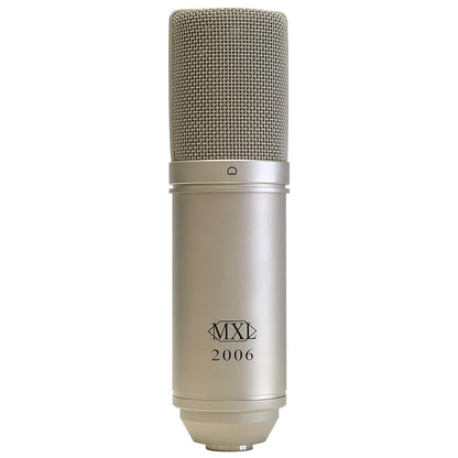MXL 2006 Studio Condenser Microphone with Shock Mount and Case