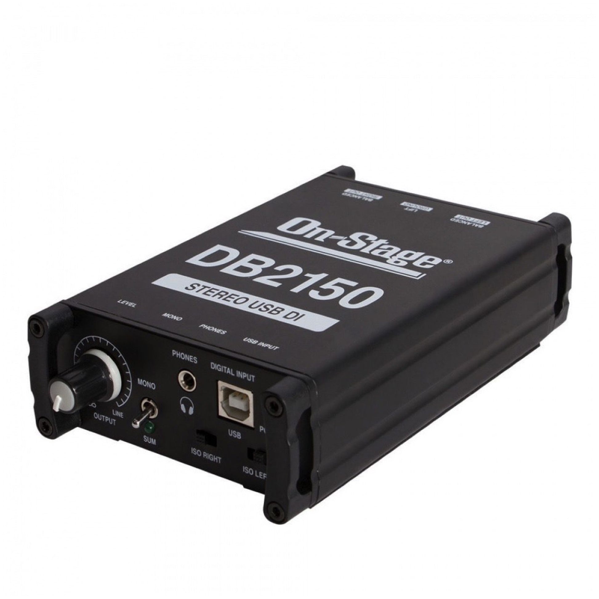 On-Stage DB2150 Stereo USB DI Direct Box
