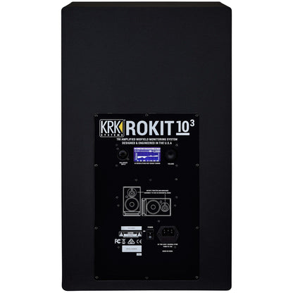 KRK Rokit 10-3 G4 Generation 4 Powered Studio Monitor, Single Speaker