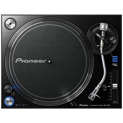 Pioneer DJ PLX-1000 Direct Drive Turntable, with Odyssey FZ1200BL Case